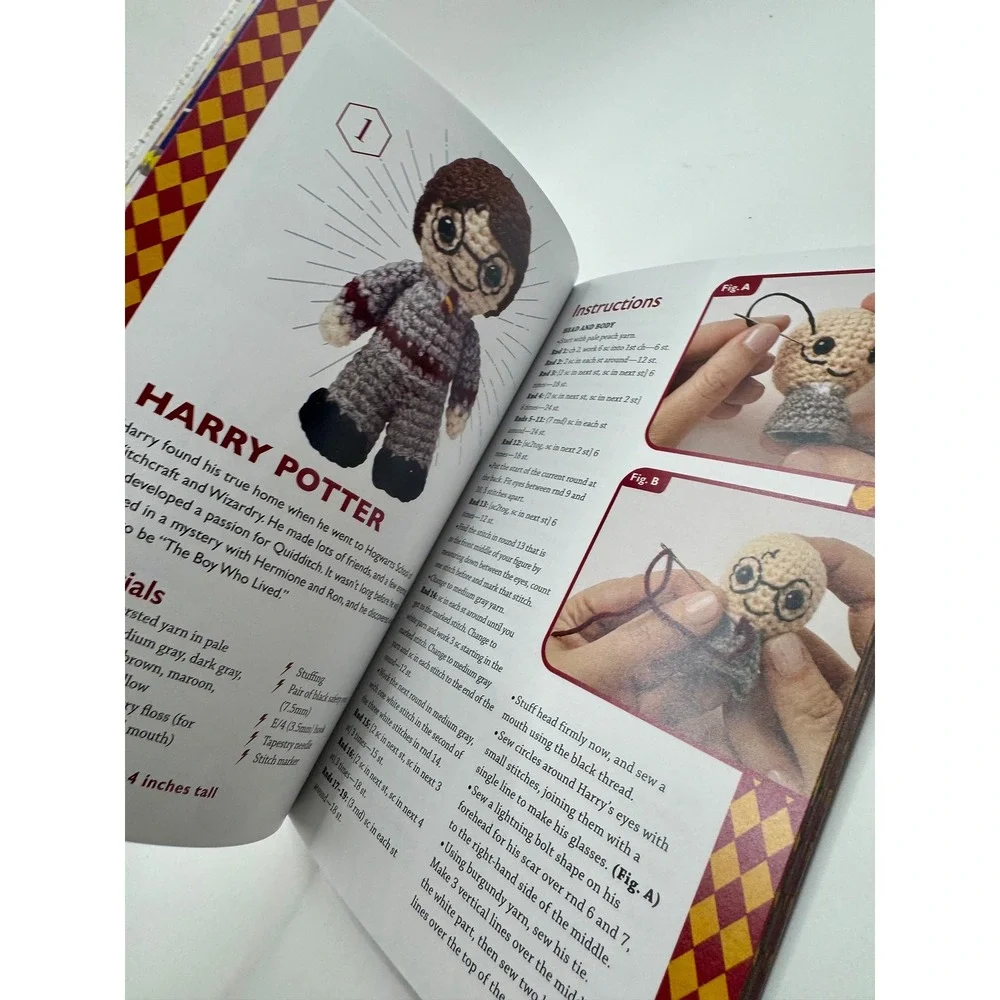 Harry Potter‎ Crochet Book Amigurumi Patterns Lucy Collin Thunder Bay Press New